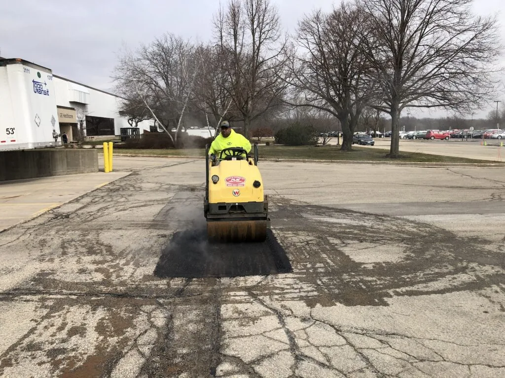 plm paving asphalt roller