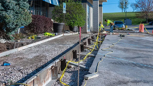 concrete flowlines