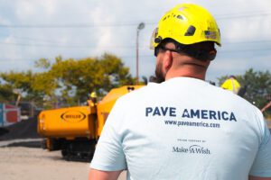 plm paving partners with make a wish