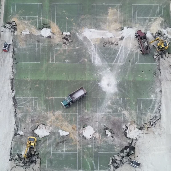 Franklin Wirth Park Tennis Courts Demo