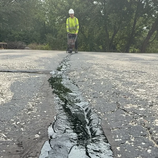 Low angle Crack Fill