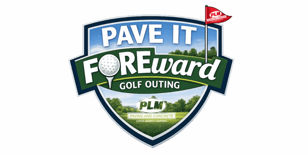 Pave It Forward - Event Logo from PLM Paving