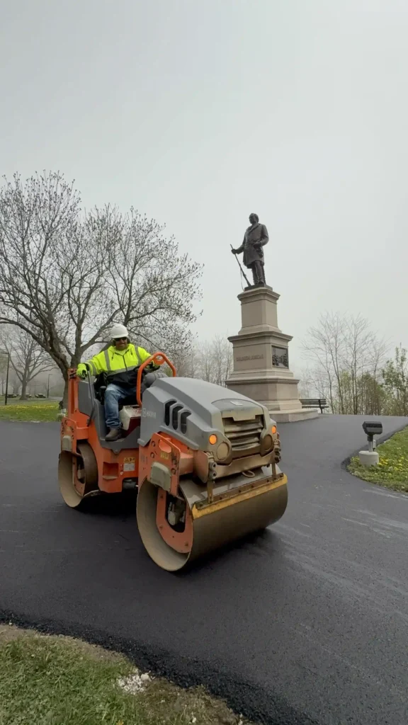 Asphalt Paving at Jeanue Park