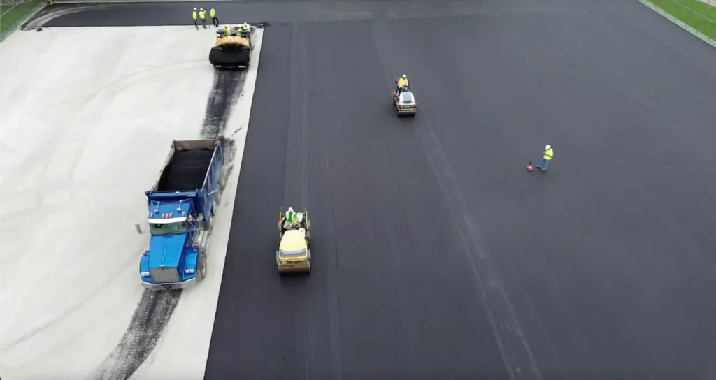 Asphalt Paving Project for Wirth Park.