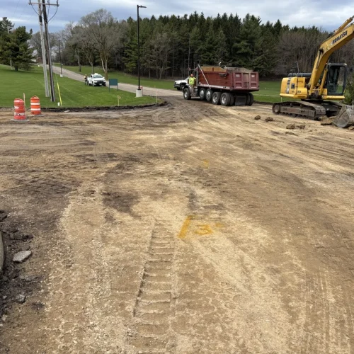 St. Benedicts Mid Excavation