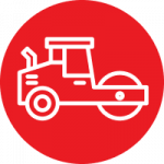 asphalt roller icon