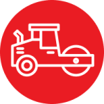 asphalt roller icon